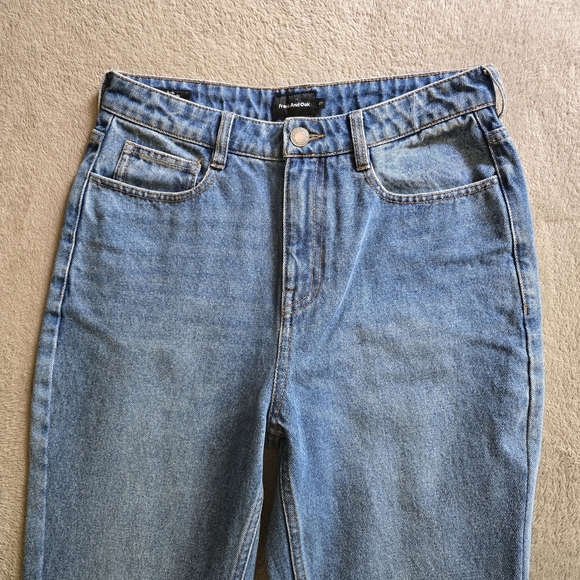 Frank And Oak Stevie Tapered Leg Cropped Jeans Size 27 - Picture 5 of 12